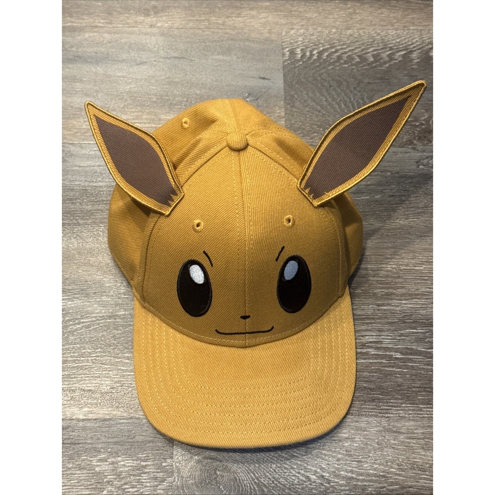 Pokemon 3D Cosplay Eevee #133 Snapback Hat 2023 Brand New